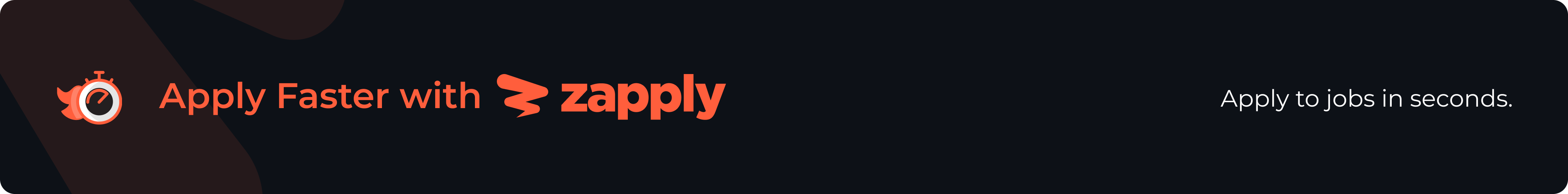 Apply Faster with Zapply — Apply to jobs in seconds